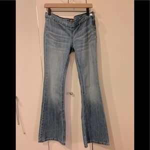 Urban outfitters low rise flare jeans